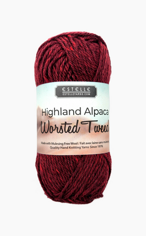 Estelle Highland Alpaca Worsted Tweed