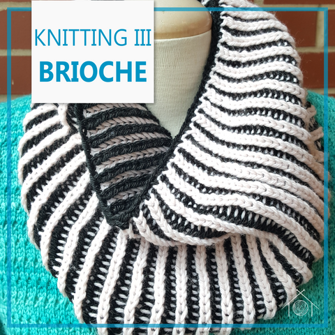 Knitting III - Brioche (Evening); January 31st, 2025