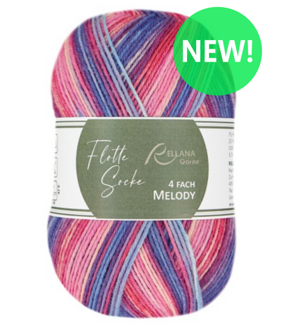 Rellana Garne Flotte Sock 4-Ply Melody