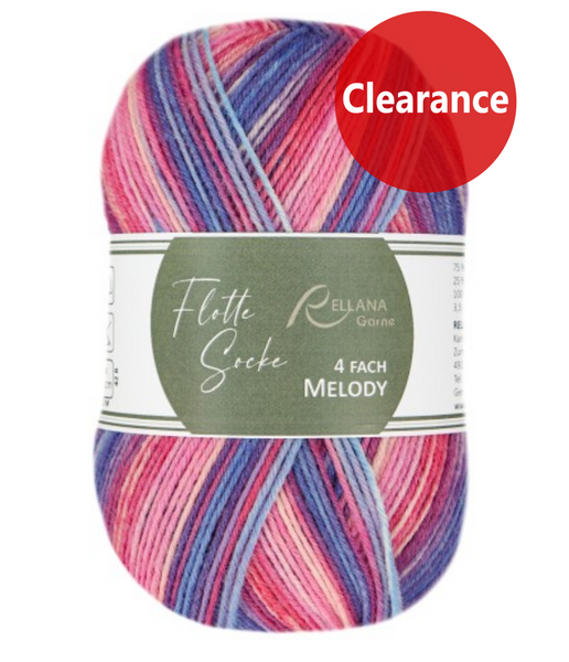 Rellana Garne Flotte Sock 4-Ply Melody