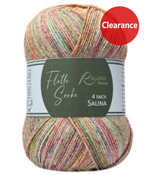 Rellana Garne Flotte Sock 4-Ply Salina